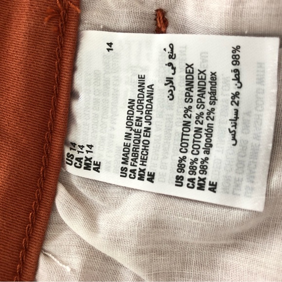 BANANA REPUBLIC SKIRT SIZE 2 BROWN 2 POCKETS IN FRONT LINED SILK    WGOT - Picture 6 of 8